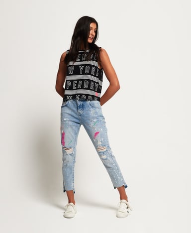 Superdry Riley Girlfriend Jeans