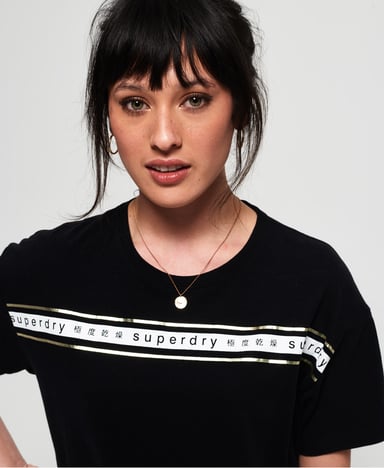Superdry Minimal Logo Tape Oversized Portland T-Shirt