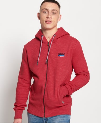 Superdry Orange Label Cali Zip Hoodie