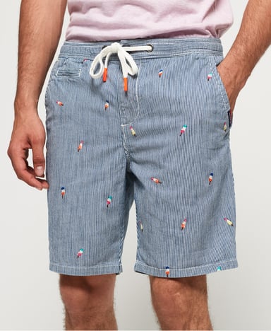 SUPERDRY Short délavé