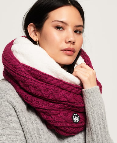 Superdry Gracie Cable Snood