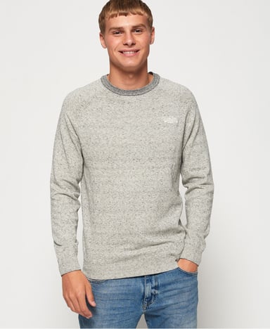 Superdry Orange Label Cotton Crew jumper