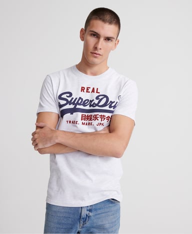 T shirt Superdry Homme Premium goods heat sealed