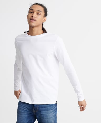 Superdry Organic Cotton Standard Label Long Sleeved Top