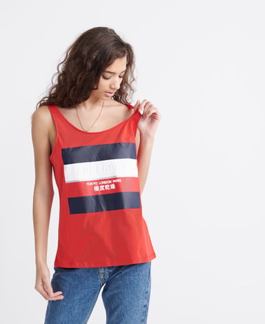 Superdry Débardeur Stripe Block Classic