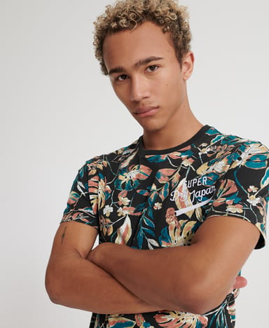 SUPERDRY T-shirt imprimé sur l'ensemble