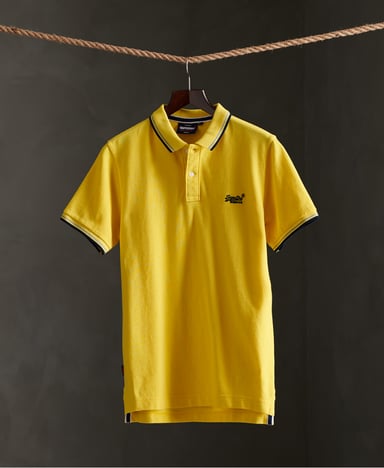 Superdry Organic Cotton Classic Poolside Pique Polo Shirt