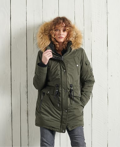 Superdry Parka en microfibre Nadare