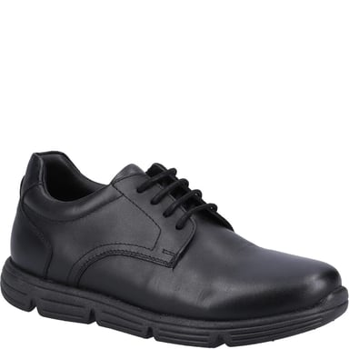 Hush Puppies Adrian SNR Lederschuhe Für Jungen In Schwarz
