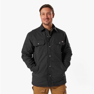 DUCK Herren Hemdjacke Schwarz