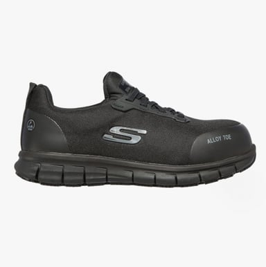 SURE TRACK JIXIE Damen Sicherheitsschuh mit Zehenschutz Schwarz