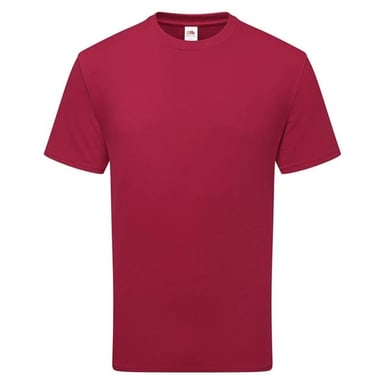 Fruit of the Loom - T-Shirt für Herren/Damen Unisex (Cranberry)