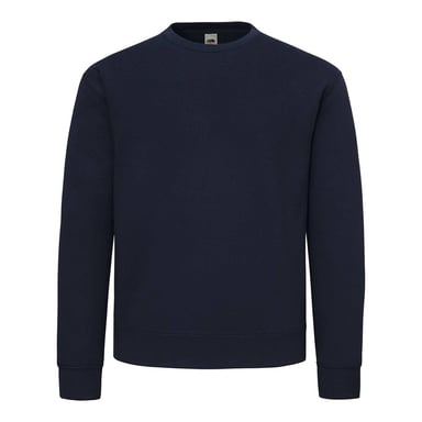Fruit of the Loom - "Supercotton" Sweatshirt für Herren/Damen Unisex (Marineblau)