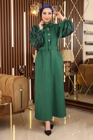 Stein gemustertes Abaya