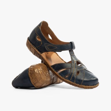 ROSALIE 29 Damen Sandalen Dunkelblau