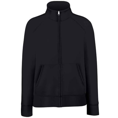 Fruit of the Loom - Sweatjacke für Damen (Schwarz)