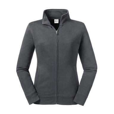 Russell - "Authentic" Sweatjacke für Damen (Grau unifarben)