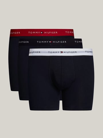 Tommy Hilfiger SIGNATURE COTTON ESS Herren 3er-Pack Boxershorts Mehrfarbig