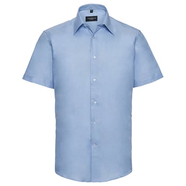 Russell Collection - "Oxford" Hemd Pflegeleicht für Herren (Dunkelblau)