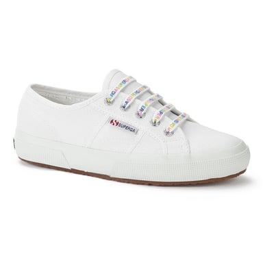 Superga - Schnürsenkel, Logo, Baumwolle (Bunt/Regenbogen)