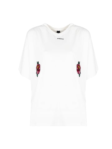 Pinko T-shirt Toccante Damen weiß