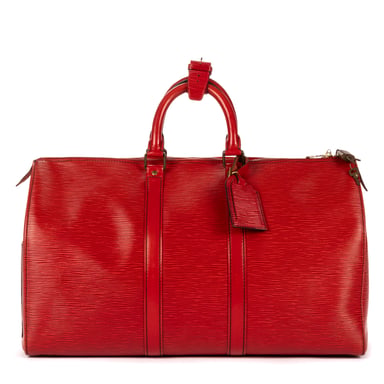 Keepall Black Stitchings 45 Reisetasche