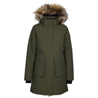 Damen/Damen Ellington DLX Jacke (Dunkelrot)