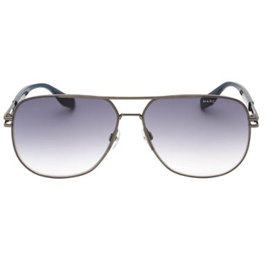 Marc Jacobs Blue Arms Silberne Sonnenbrille