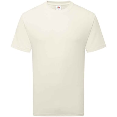 Fruit of the Loom - T-Shirt für Herren/Damen Unisex (Natürlich)