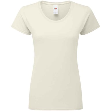 Fruit Of The Damen T-Shirt, enganliegend (Natürlich)