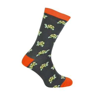 1 Pack Herren Socken mit neuartigem Tiermuster aus Bambus