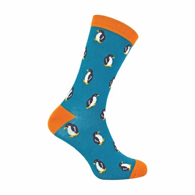 1 Pack Herrensocken mit Tiermotiv aus Bambus