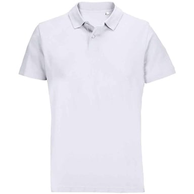 SOLS Unisex-Erwachsene Pulse Pique Poloshirt (Weiß)