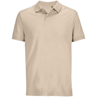 SOLS - "Pacific" Poloshirt Doppelnähte für Herren/Damen Unisex (Leinen)