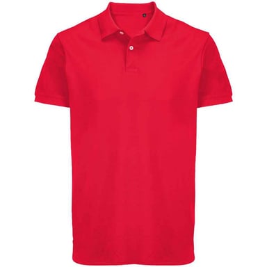 SOLS - "Pacific" Poloshirt Doppelnähte für Herren/Damen Unisex (Rot)