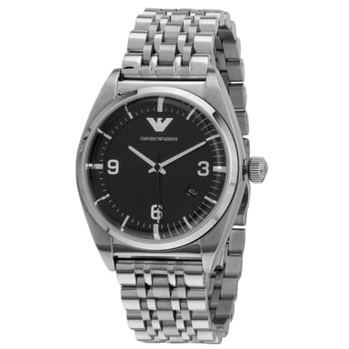 Emporio Armani Herrenuhr Quartz Silber