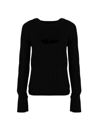 Patrizia Pepe Bluse Damen schwarz