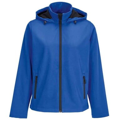 SOLS - "Race" Softshelljacke mit Kapuze für Damen (Königsblau)