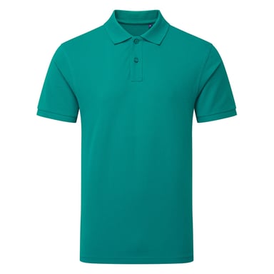 Asquith & Fox Herren Polo-Shirt, Kurzarm (Jadegrün)