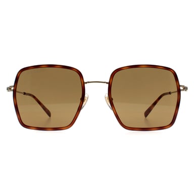 Gucci Square Damen Havanna Gold Braun GG1848S