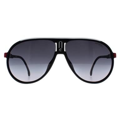 Carrera Aviator Herren Schwarz Rot Dunkel Grau Gradient Champion/N