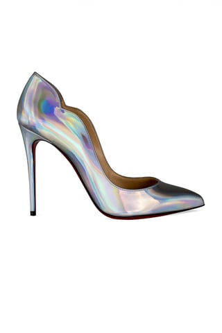 Christian Louboutin Pumps Hot Chick Silber