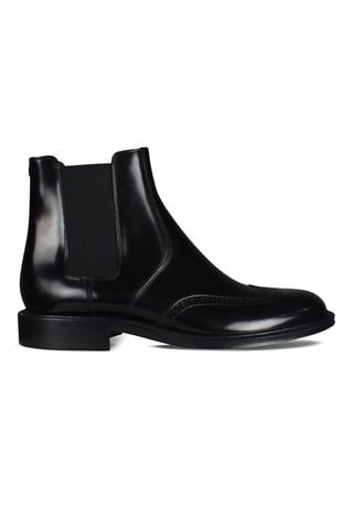 Saint Laurent Chelsea Boots Army Schwarz