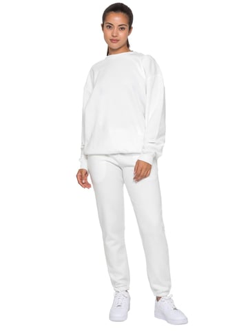 Enzo | Womens Oversized Sweatshirt Trainingsanzug Set