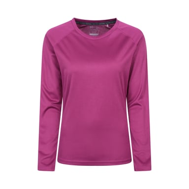 Mountain Warehouse - "Endurance" Oberteil für Damen Langärmlig (Violett)
