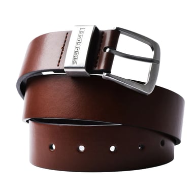 Lambretta - Gürtel, Mit Leder gefüttert (Hellbraun)