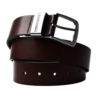 Lambretta - Gürtel, Mit Leder gefüttert (Dunkelbraun)