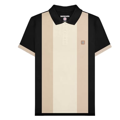Lambretta - Poloshirt Verkleidet für Herren (Schwarz)