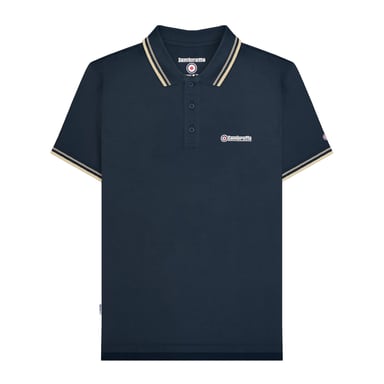 Lambretta - "SS25" Poloshirt für Herren (Marineblau/Asche)