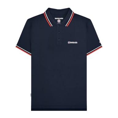 Lambretta - "SS25" Poloshirt für Herren (Marineblau/Weiß)